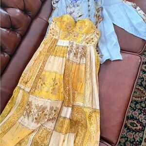 Lucky corset midi dress